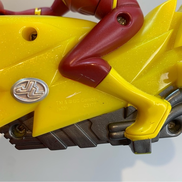 2003 Mattel Justice League Mission Vision The Flash Motorcycle DC Comics Vintage - Picture 7 of 11
